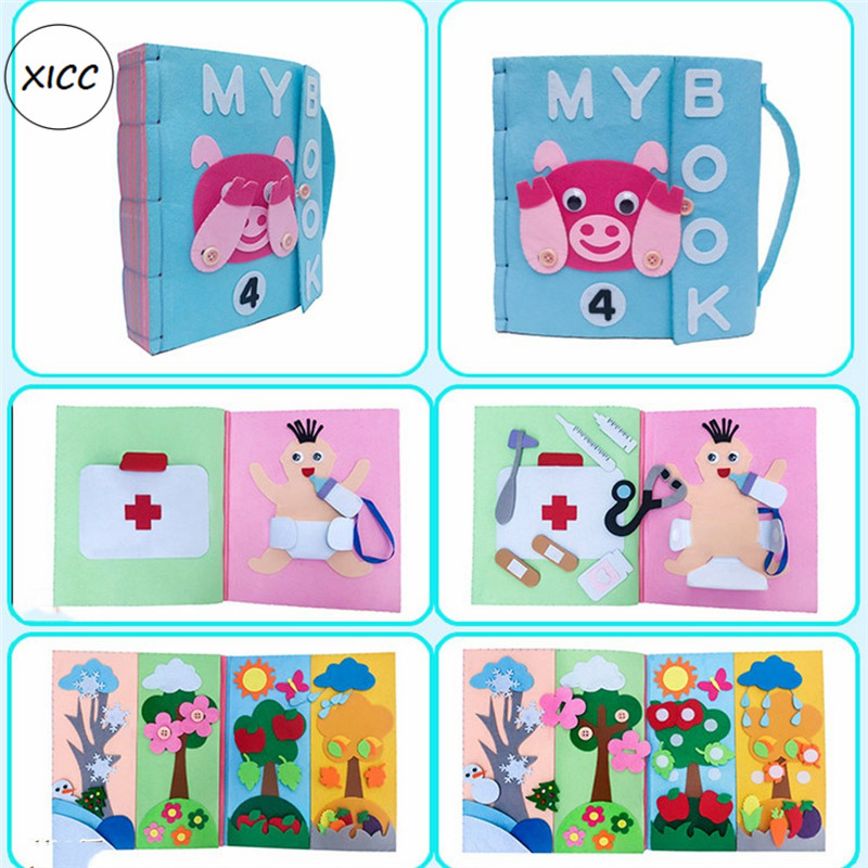 Nie tkany filc tkanina szycie  – Kids First Education recenzja i cena